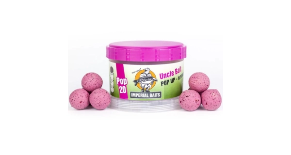 IMPERIAL BAITS - Plávajúce boilies Carptrack Pop-up Uncle Bait 20 mm 65 g