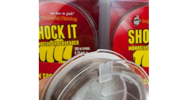 IMPERIAL BAITS - Vlasec Shock'it Super Shockleader Mono 0,60 mm 100 m