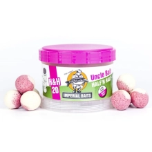 IMPERIAL BAITS - Vyvážené boilie Carptrack Half&#39;n Half Uncle Bait 20 mm 75 g