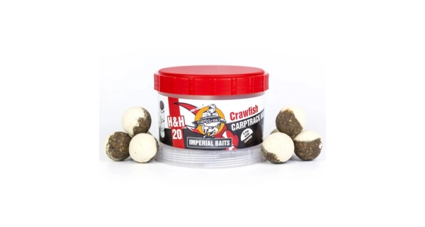 IMPERIAL BAITS - Vyvážené boilies Carptrack Half'n Half Crawfish 24 mm 75 g