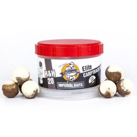 IMPERIAL BAITS - Vyvážené boilies Carptrack Half&#39;n Half Elite 24 mm 75 g