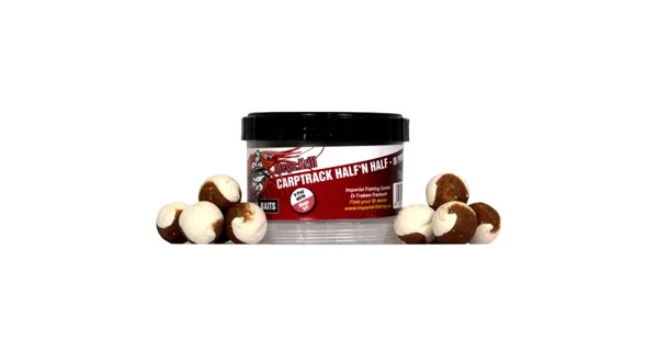 IMPERIAL BAITS - Vyvážené boilies Carptrack Half'n Half Mega. Krill 20 mm 75 g