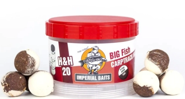 IMPERIAL BAITS - Vyvážené boilies IB Carptrack Half'n Half Big Fish 20 mm 75 g