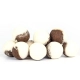 IMPERIAL BAITS - Vyvážené boilies IB Carptrack Half&#39;n Half Big Fish 20 mm 75 g