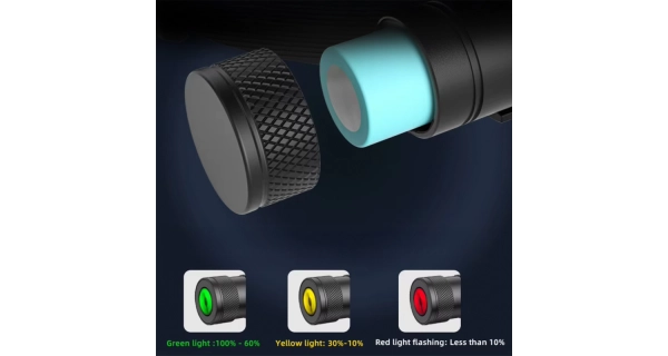 INFINITYBOAT - Dobíjacia čelovka Headlamp Fluo UV + Náhradná batéria