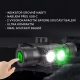 INFINITYBOAT - Dobíjacia čelovka Headlamp Green + Náhradná batéria