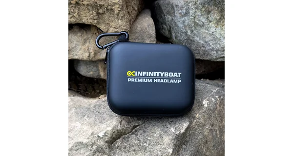 INFINITYBOAT - Dobíjacia čelovka Headlamp White + Náhradné batérie