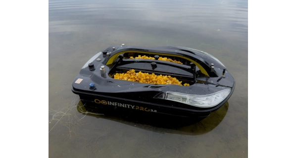 INFINITYBOAT - Zavážacia loďka PRO 3.0 50Ah Limitovaná carbonová edícia