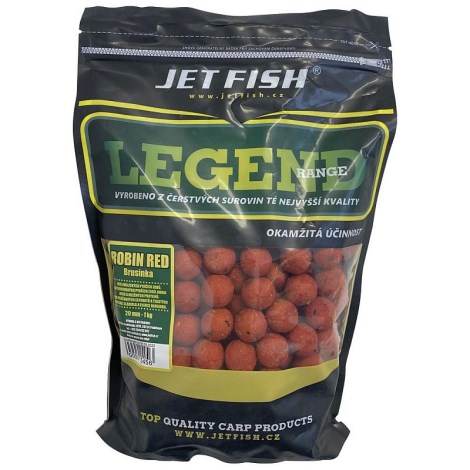 JETFISH - Boilies Legend Range 1kg 20mm Robin red - Brusnica