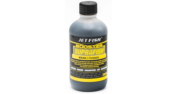 JETFISH - Booster Suprafish Krab cesnak 250 ml