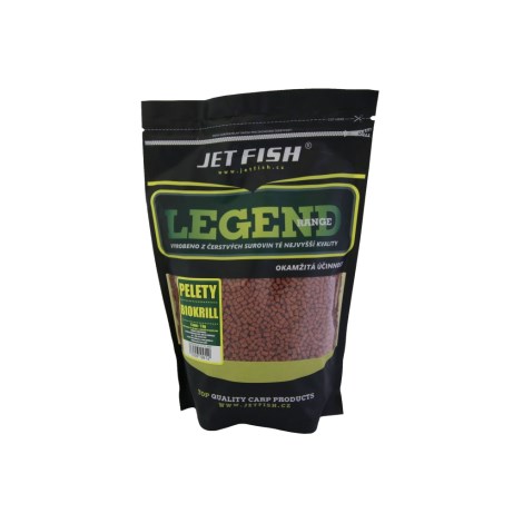 JETFISH - Legend range - pelety 1 kg - 4 mm: biokrill