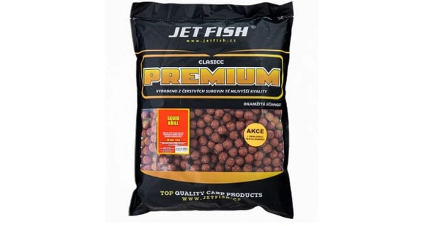 JETFISH - Premium Classic Boilies 5 kg 20 mm Squid Krill