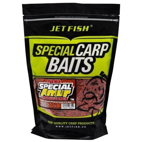 JETFISH - Special amur PVA mix 1 kg: mirabelle/špendlík