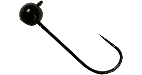 JIGOVKY - Hlava - volfrám HD Barbless veľ. 10, 5 ks, Black, 0,4 g - čierna