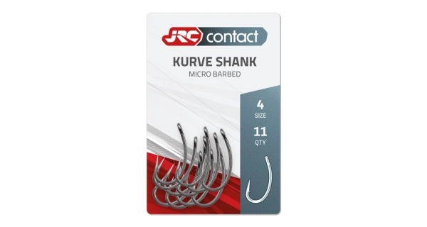 JRC - Háčik Contact Kurve Shank Carp veľ. 4 11 ks