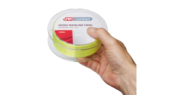 JRC - Vlasec Contact CM50 Hi-Viz Yellow 1200 m 0,28 mm 7 kg