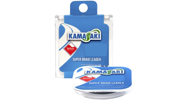 KAMASAKI - Náväzcová šnúra Super Braid Leader Sivá 0,10 mm 7,4 kg 10 m