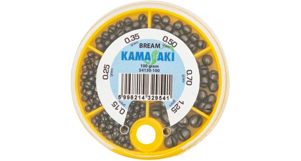 KAMASAKI - Sada sekaných oloviek Bream 100 g