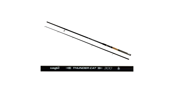 KAMASAKI - Set na lov sumcov Prút Thunder Cat 120-200 g 3 m + Navijak Blue Metal 7000