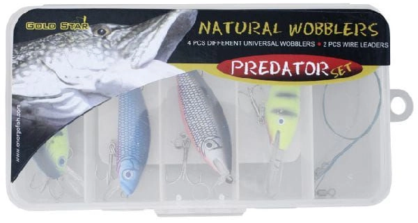 KAMASAKI - Set woblerov Gold Star Natural