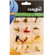 KAMASAKI - Súprava mušiek Fly Trout 1 12 ks