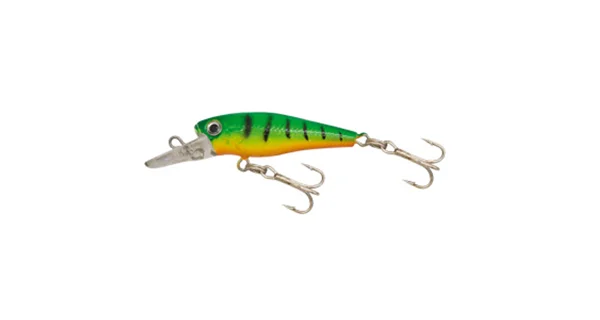 KAMASAKI - Wobler Perch 3 Green Yellow 3,5 g 4,5 cm