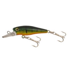 KAMASAKI - Wobler Perch 3 Olive Yellow Red 3,5 g 4,5 cm