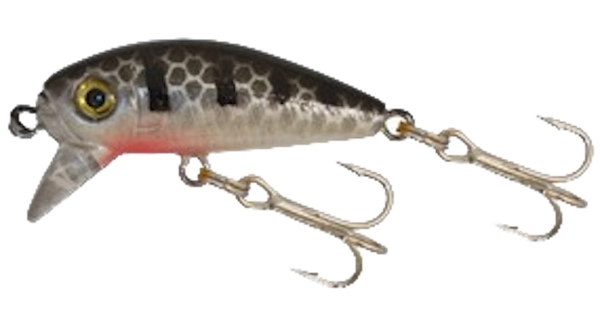 KAMASAKI - Wobler Perch Stripe Silver 3 cm 3 g