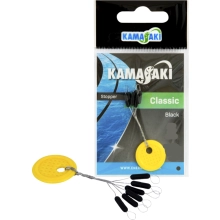 KAMASAKI - Zarážka Classic podlhovastá Žltá veľ. L 6 ks