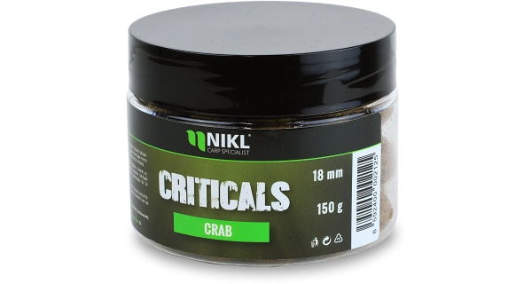 KAREL NIKL - Boilie Criticals Crab 24 mm 150 g
