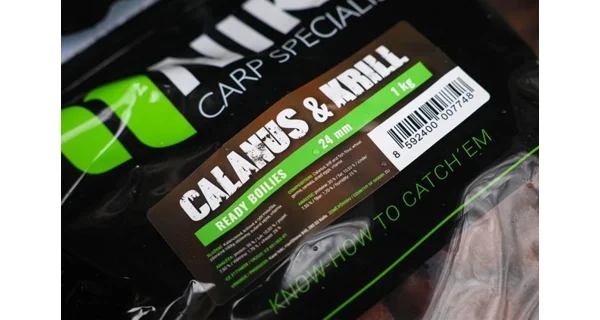 KAREL NIKL - Boilie Ready Calanus & Krill 18 mm 1 kg