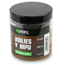 KAREL NIKL - Boilies v dipe Calanus & Krill 24 mm 250 ml