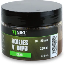 KAREL NIKL - Boilies v dipe Crab 18 + 20 mm 250 g