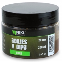 KAREL NIKL - Boilies v dipe Crab 20 mm 250 g