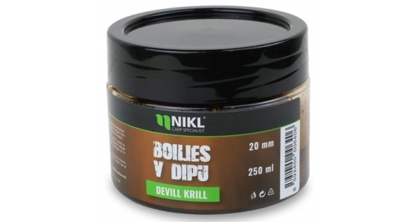 KAREL NIKL - Boilies v dipe Devil Krill 24 mm 250 g