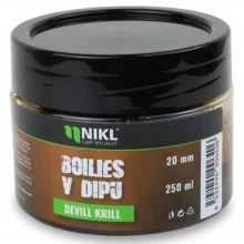 KAREL NIKL - Boilies v dipe Devill Krill 20 mm 250 g