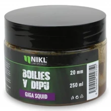KAREL NIKL - Boilies v dipe Giga Squid 24 mm 250 g