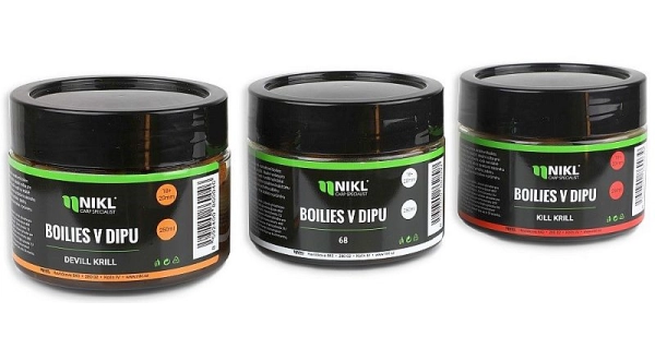 KAREL NIKL - Boilies v dipe Gigantica 18 + 20 mm 250 g