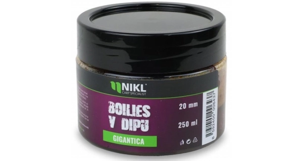 KAREL NIKL - Boilies v dipe Gigantica 24 mm 250 g