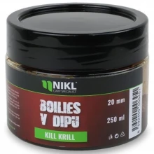 KAREL NIKL - Boilies v dipe Kill Krill 24 mm 250 g