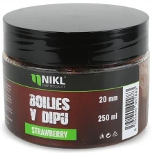 KAREL NIKL - Boilies v dipe Strawberry 24 mm 250 g
