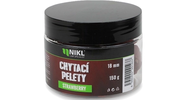 KAREL NIKL - Chytacie pelety Strawberry 10 mm 150 g