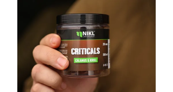 KAREL NIKL - Criticals Boilie Calanus & Krill 18 mm 250 ml