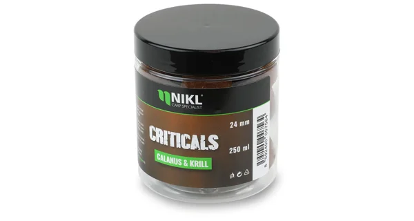 KAREL NIKL - Criticals Boilie Calanus & Krill 18 mm 250 ml