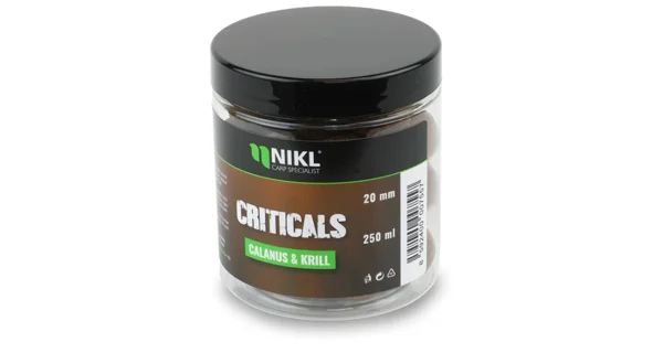 KAREL NIKL - Criticals Boilie Calanus & Krill 20 mm 250 ml