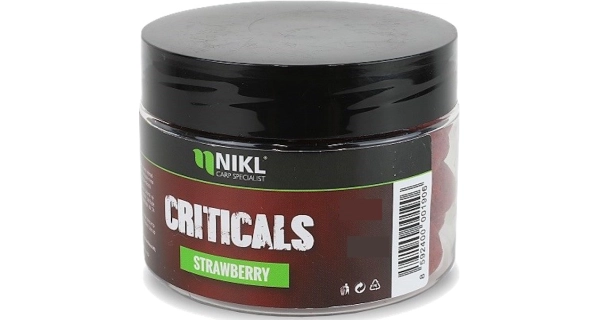 KAREL NIKL - Criticals Boilie Strawberry 18 mm 150 g