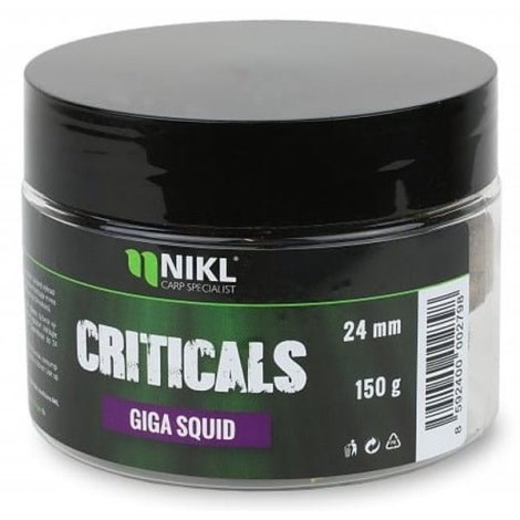 KAREL NIKL - Criticals boilies Giga Squid 18 mm 150 g