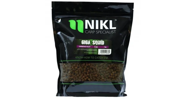 KAREL NIKL - Pelety 3 mm 1 kg Giga Squid