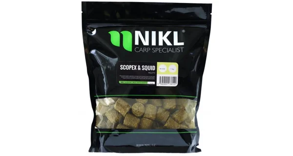 KAREL NIKL - Pelety 3 mm 1 kg Scopex & Squid
