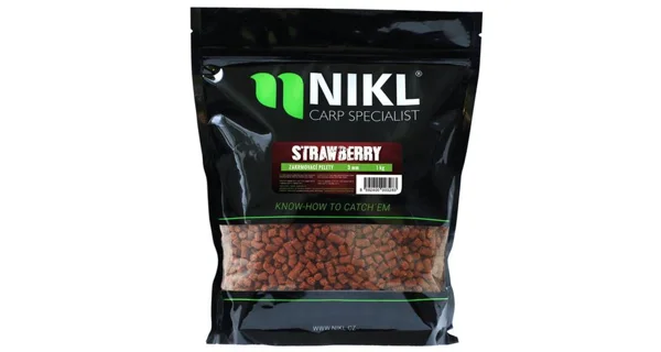 KAREL NIKL - Pelety 3 mm 1 kg Strawberry